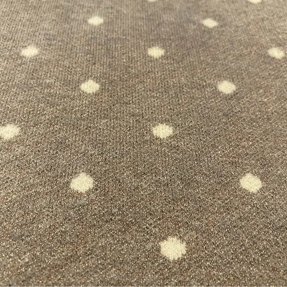 Cynthia Rowley gray polka dot sweater S - Picture 5 of 6